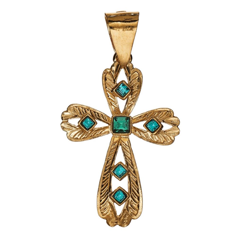 Σταυρός χειροποίητος επιπλατινωμένος