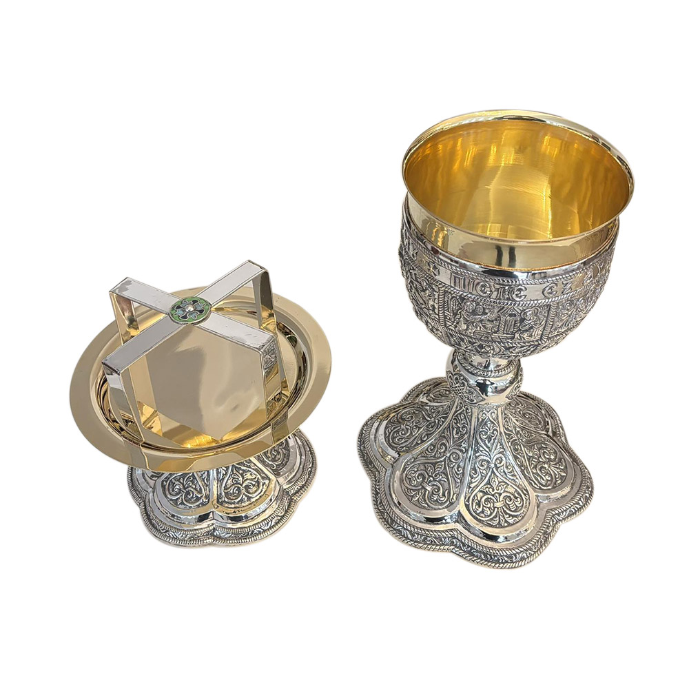 Ασημένιο δισκοπότηρο